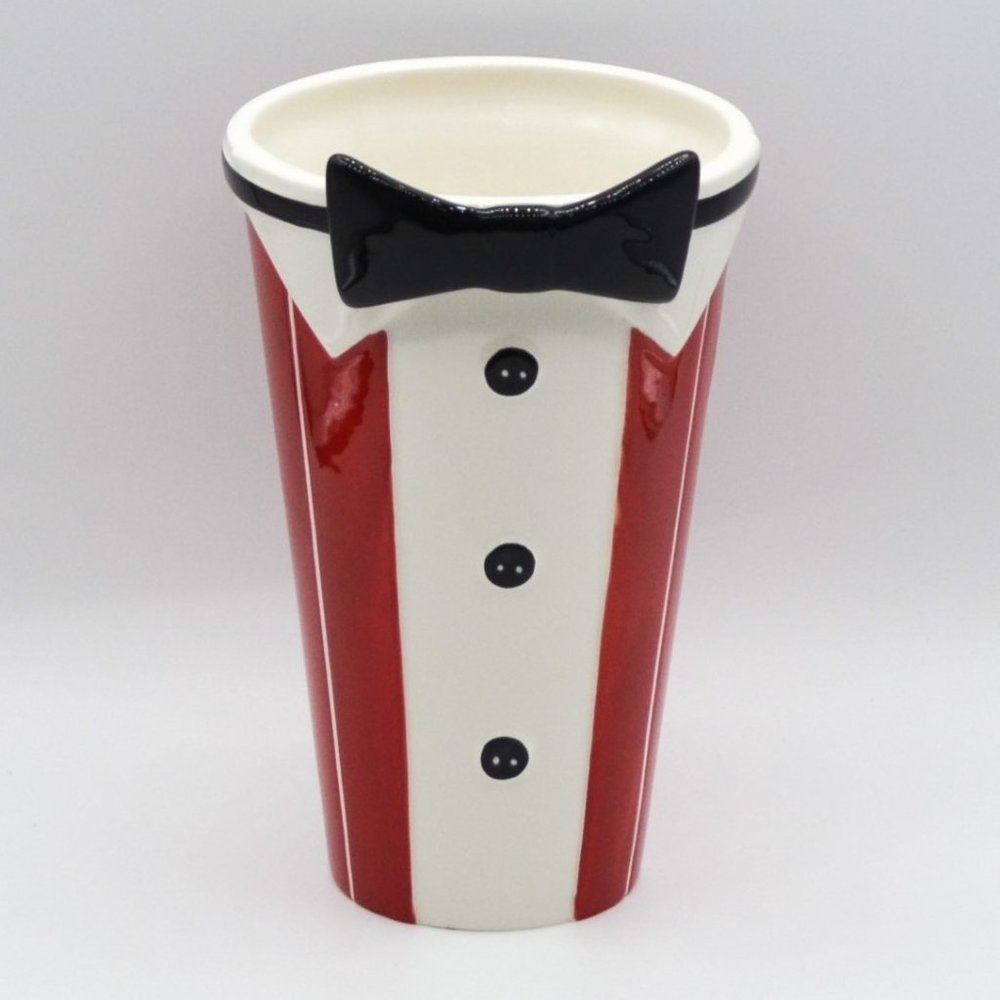 Burton & Burton Bow Tie Tuxedo Vase